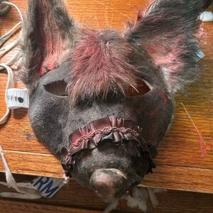 Furry Animal Mask with Ears